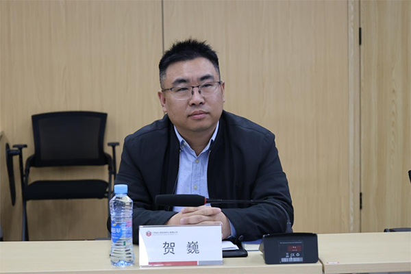 省发展改革委铁建处胡侃处长一行到星空网页版交流座谈